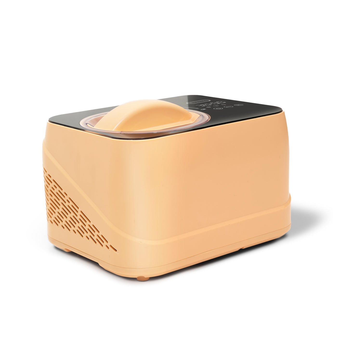 Whynter Compact Ice Cream Maker 0.8 Quart – Honey Peach, Stainless Steel Bowl