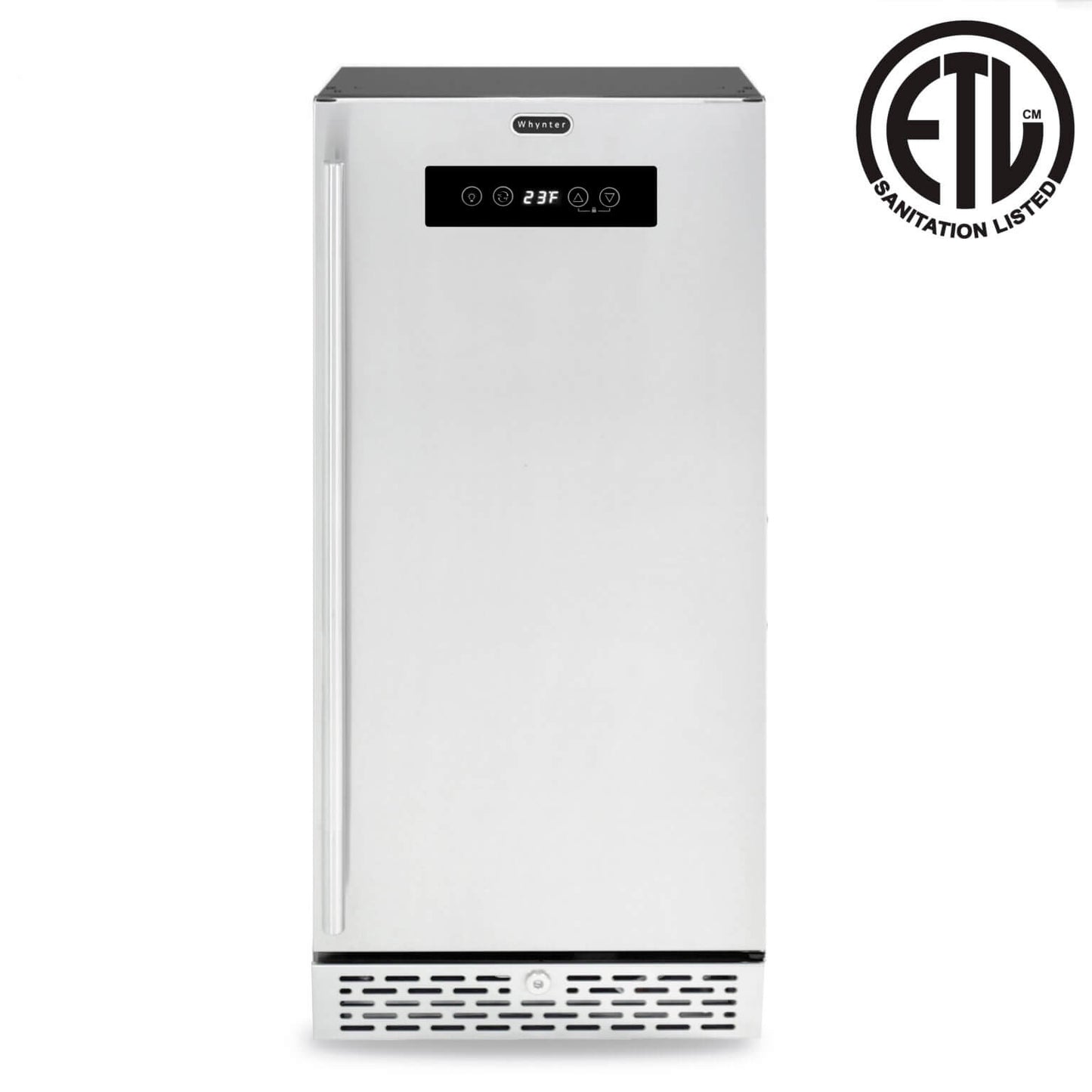 Whynter BEF-286SB stainless steel 2.9 cu ft built-in or freestanding beer keg froster beverage refrigerator