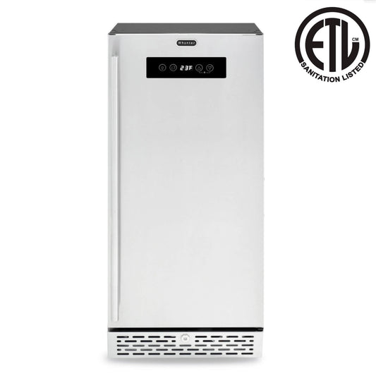 Whynter BEF-286SB stainless steel 2.9 cu ft built-in or freestanding beer keg froster beverage refrigerator