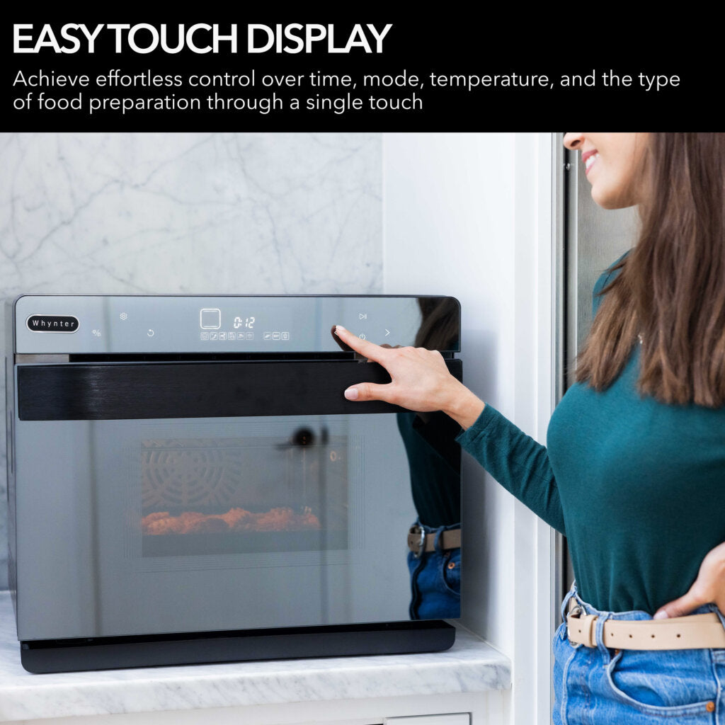 Whynter TSO-488GB Grande 40-Quart Multi-Function Countertop Oven – Steam, Air Fry, Bake & More in One Smart Appliance