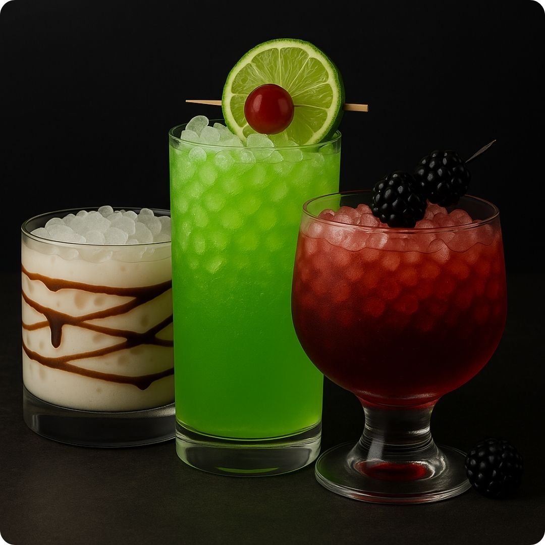 Classic Monster Halloween Cocktails