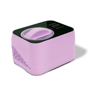 Whynter ICM-080-LH compact 0.8 Qt compressor ice cream maker in Lilac Haze with LCD timer