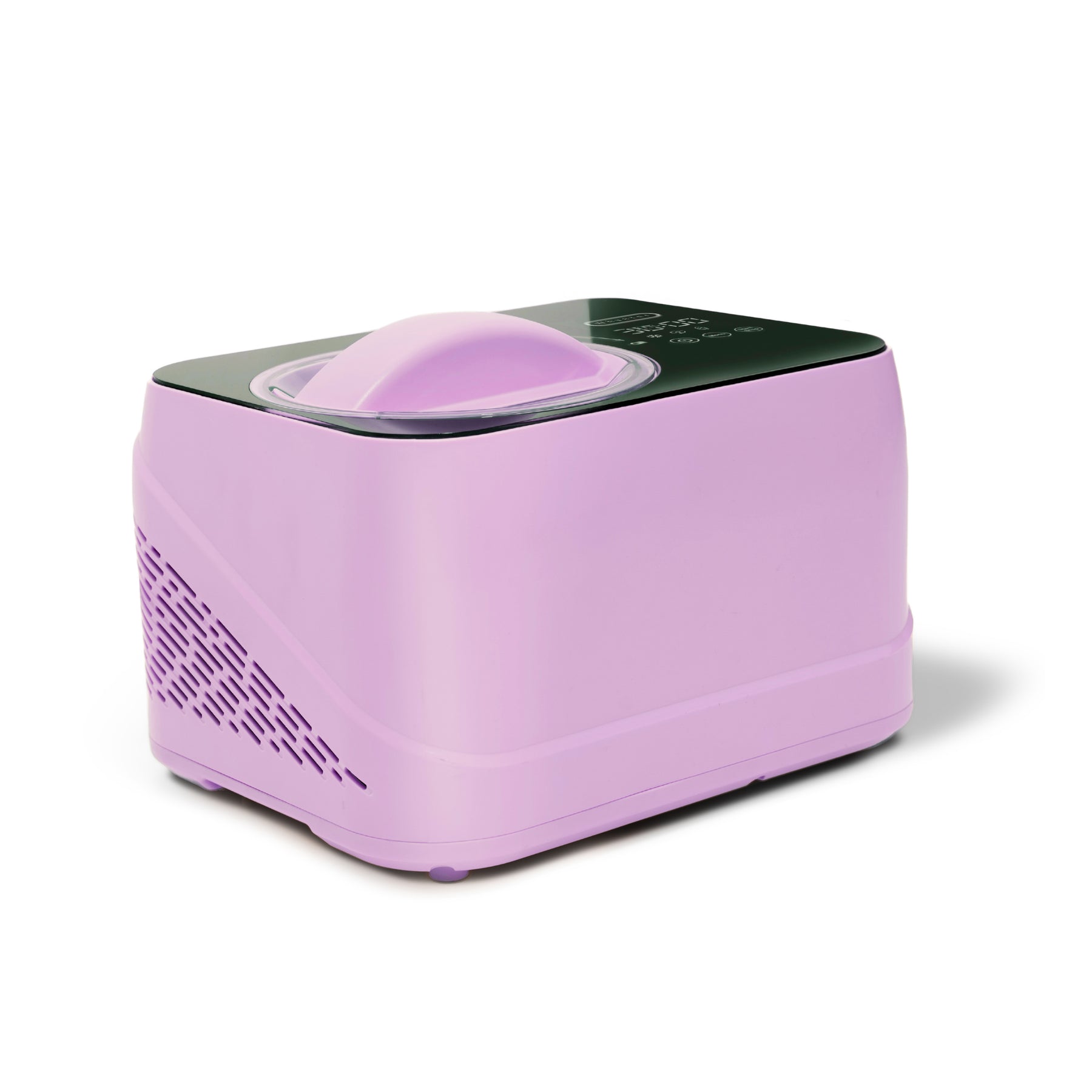 Whynter ICM-080-LH compact 0.8 Qt compressor ice cream maker in Lilac Haze with LCD timer