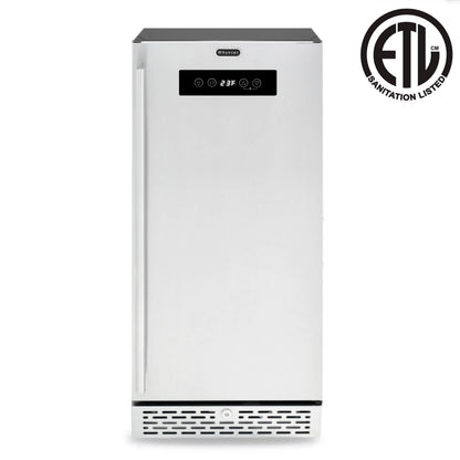 Whynter BEF-286SB stainless steel 2.9 cu ft built-in or freestanding beer keg froster beverage refrigerator