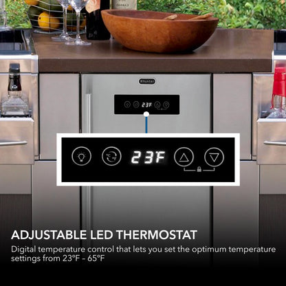 Whynter BEF-286SB 2.9 cu ft Beer Keg Froster – Built-In/Free-Standing