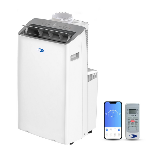 Whynter ARC-1230WN2 Portable Air Conditioner Dual Hose Cooling