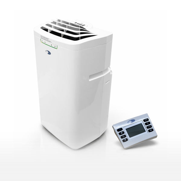 Whynter ARC-110WD 11,000 BTU Dual Hose Portable Air Conditioner with Dehumidifier & Fan – Cools Up to 350 sq. ft. (White)