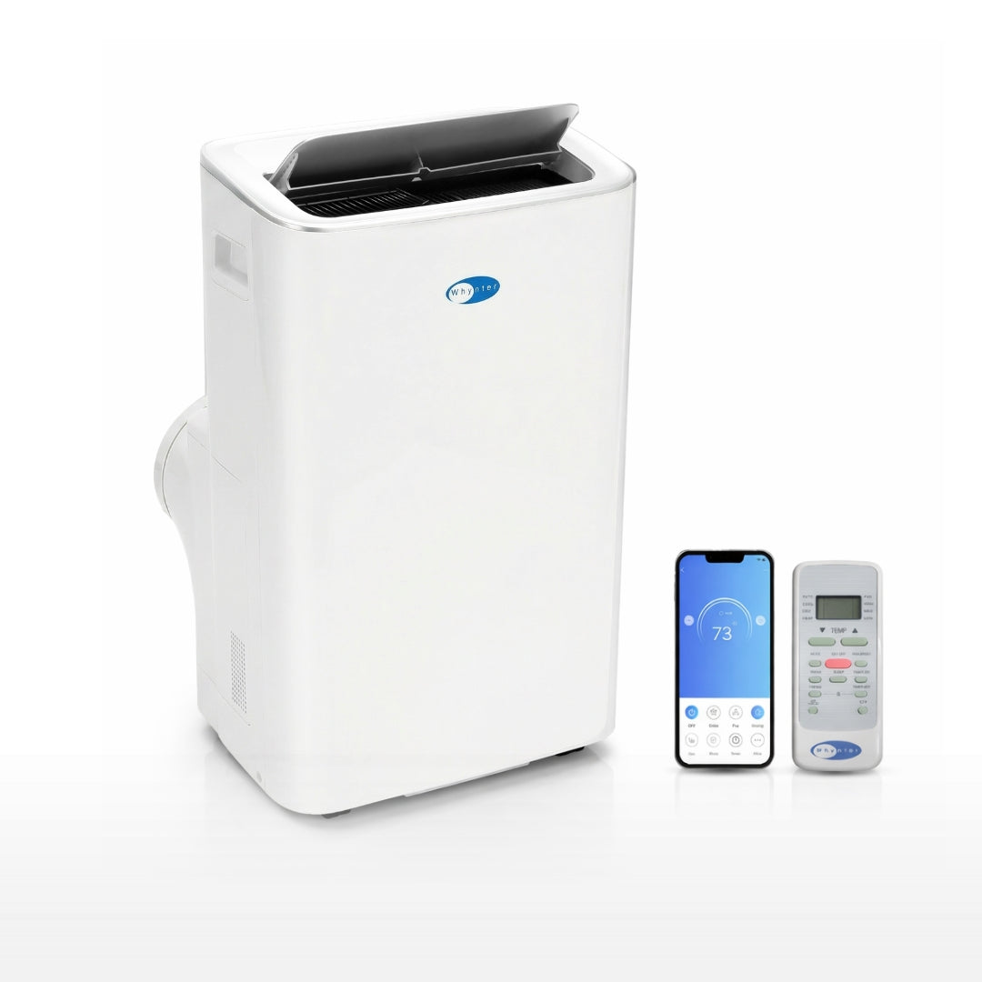 Whynter NEX Inverter 13,000 BTU Dual Hose Smart Portable Air Conditioner, Dehumidifier & Fan | ARC-1280WX
