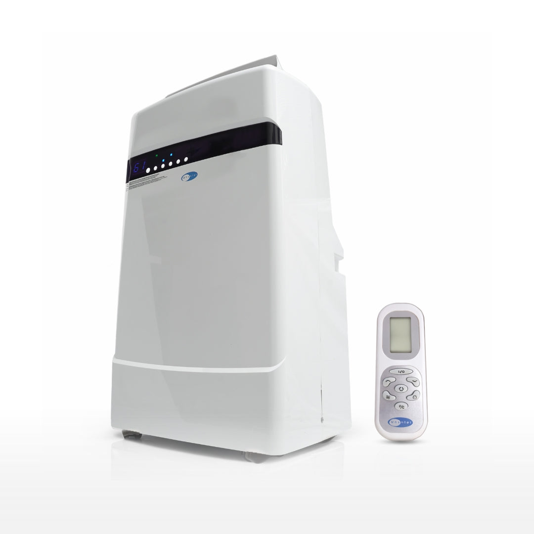 Whynter 12,000 BTU Dual Hose Portable Air Conditioner, Dehumidifier & Fan  | ARC-12SD