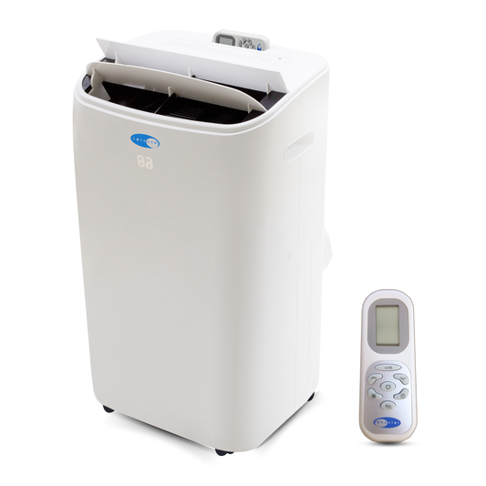 Whynter ARC-147WF 14,000 BTU (10,000 BTU SACC) Dual Hose Cooling Portable Air Conditioner, Dehumidifier, and Fan with Remote Control, HEPA, and Carbon Filter, up to 500 sq ft in White