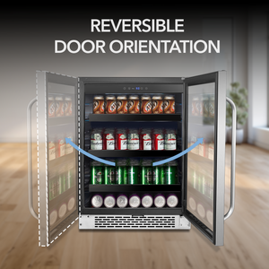 Whynter 182-Can Built-In Beverage Fridge | BBR-148SB