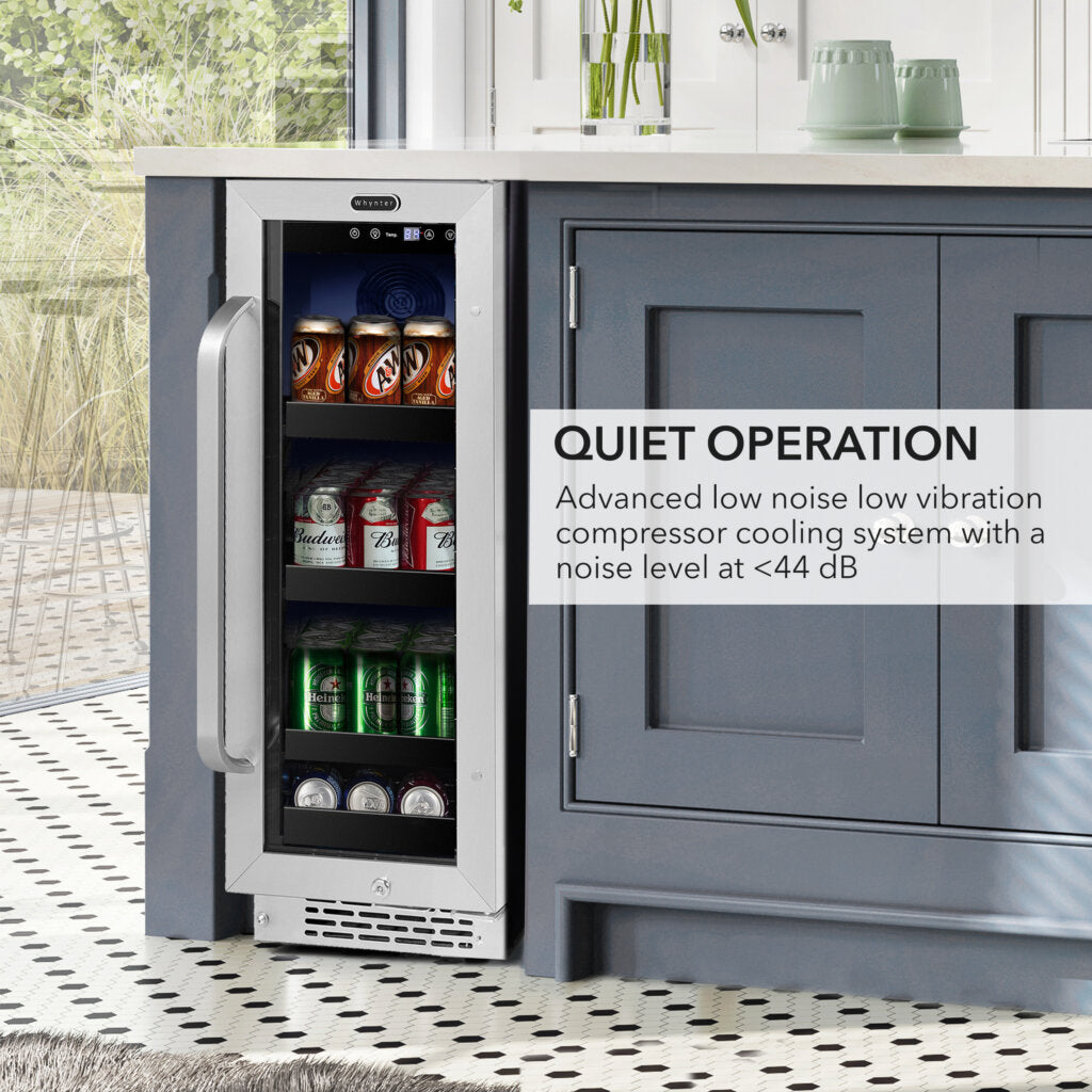 Whynter 76-Can Built-In Beverage Fridge | BBR-638SB