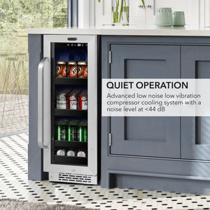 Whynter 76-Can Built-In Beverage Fridge | BBR-638SB