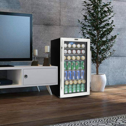 Whynter BR‑130SB 127‑Can Stainless Beverage Fridge