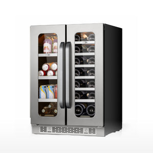 Whynter Dual Zone Wine & Beverage Fridge | BSR-6020FDS