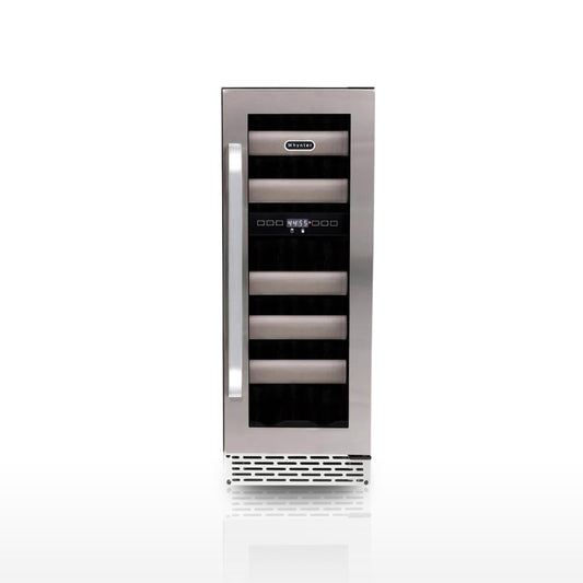 Whynter BWR‑171DS 17‑Bottle Dual Zone Built‑In Wine Cooler – Stainless Steel Trim, Compressor, Dual‑Zone