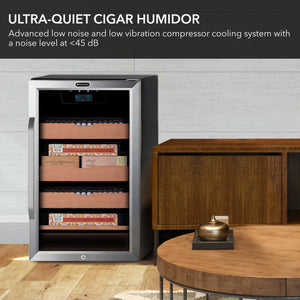 Whynter 4.2 Cu. Ft. Electric Cigar Cooler & Humidor with Humidity & Temperature Control | CHC-421HC