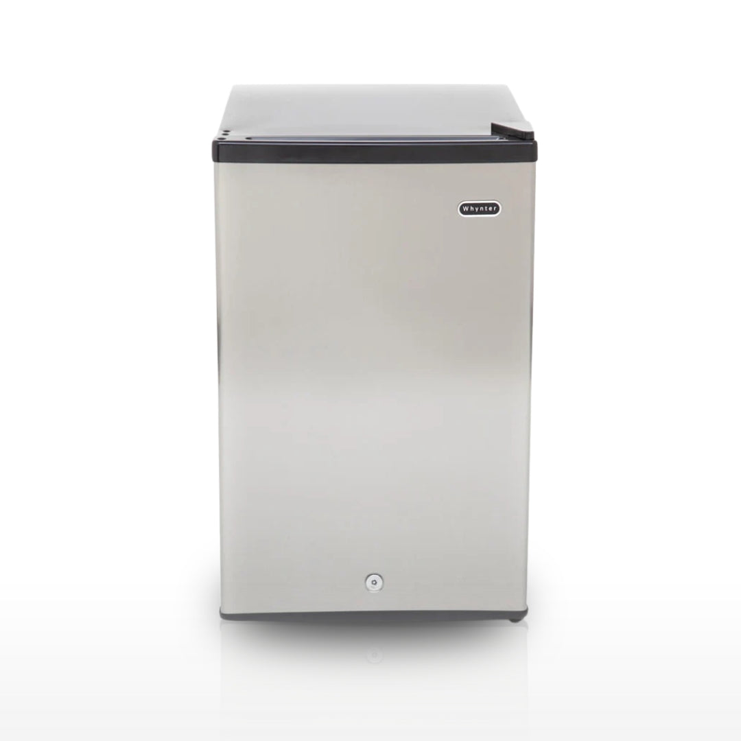 Whynter Stainless Steel Upright Freezer, 2.1 cu ft Stainless Steel CUF-210SS