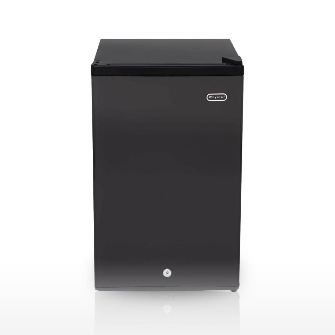 Whynter 3.0 cu ft Energy Star Upright Freezer in Black CUF-301BK