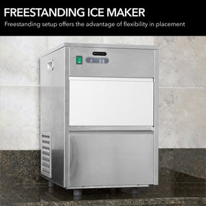 Whynter 44 Lb Freestanding Ice Maker | FIM-450HS