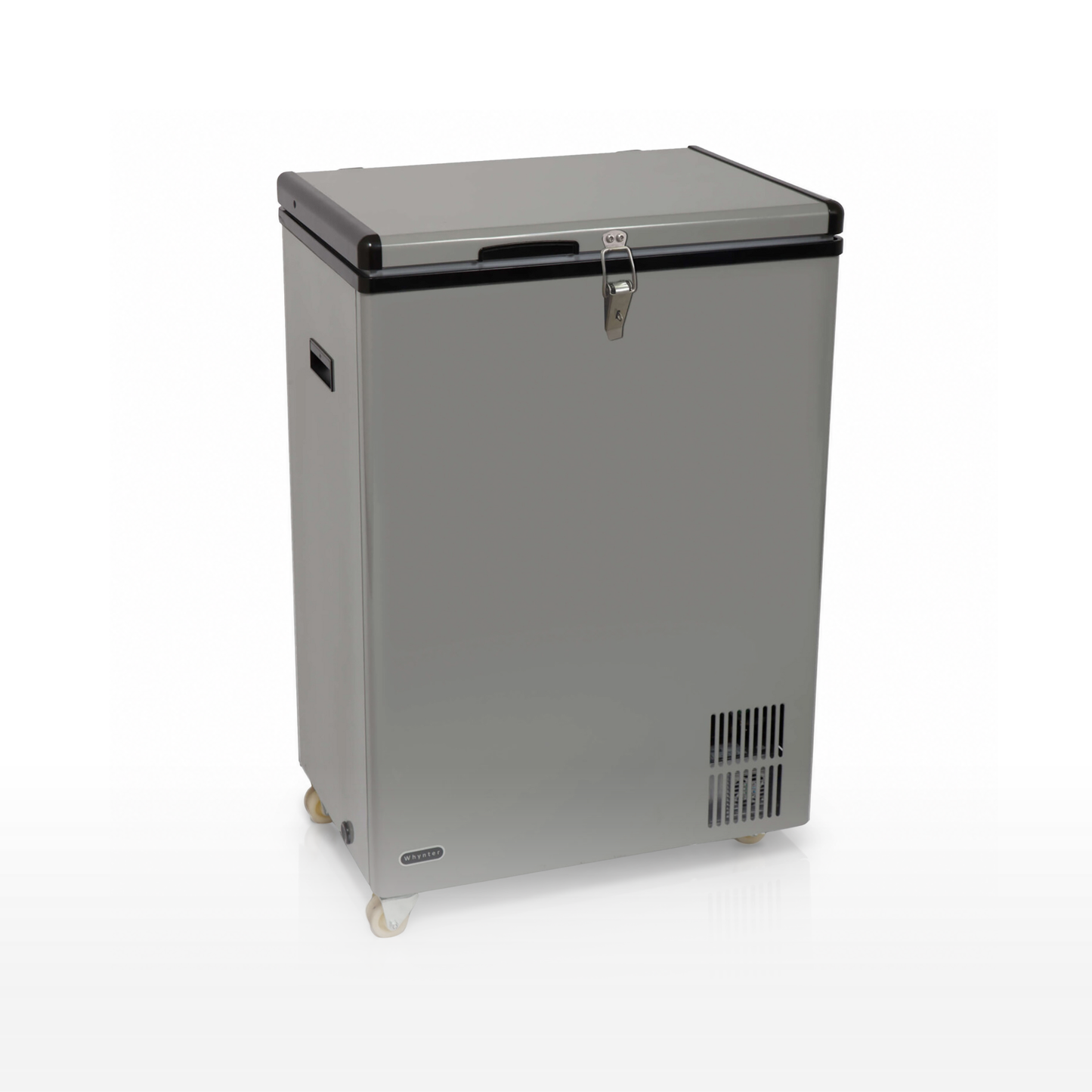 Whynter FM-951GW 95 Quart Portable Fridge & Freezer – 12V/24V DC & 110V AC Wheeled Refrigerator, -8°F to 50°F