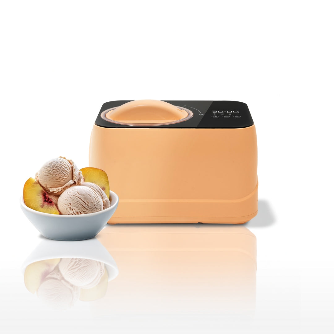 Whynter 0.8 Quart Compact Automatic Ice Cream Maker with Stainless Steel Bowl, Honey Peach ICM-080-HP