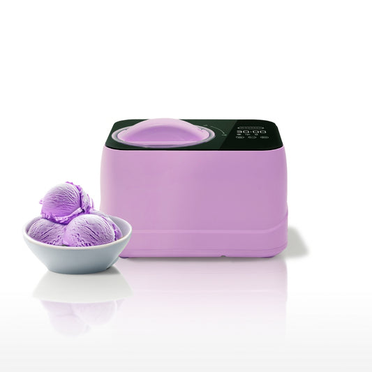 Whynter 0.8 Quart Compact Automatic Ice Cream Maker with Stainless Steel Bowl, Lilac Haze ICM-080-LH