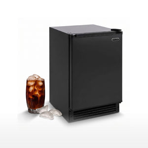 Whynter 15-Inch Built-In Automatic Crescent Ice Maker, Matte Black | UIM-158-BK