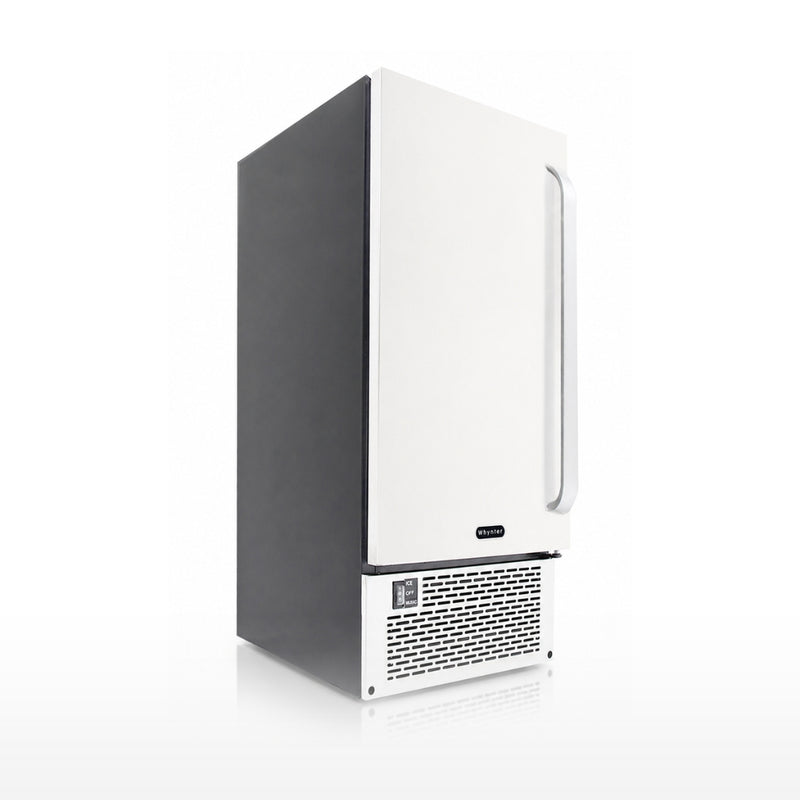 Whynter UIM-502SS 15” Built-In Ice Maker – 80 lb Daily Production, Clear Ice Cubes, NSF Water Filter, Stainless Steel