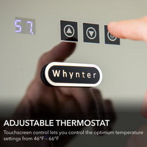 Whynter 20-Bottle Thermoelectric Wine Cooler | WC-201TD