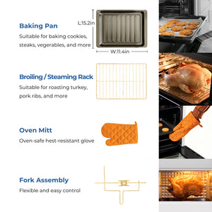 Whynter Intelligent Steam Oven & Air Fryer | TSO-488GB