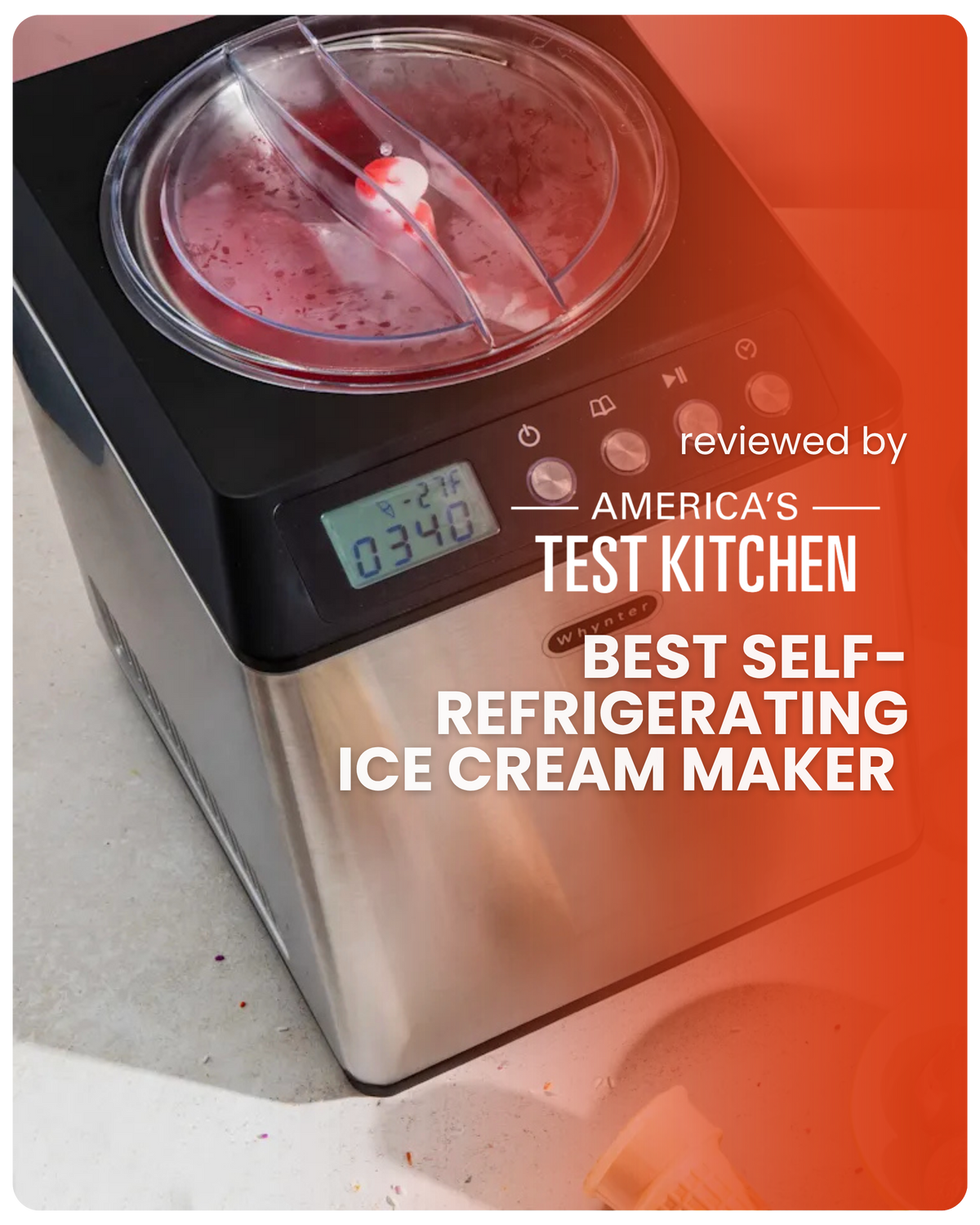 Best Self-Refrigerating Ice Cream Maker