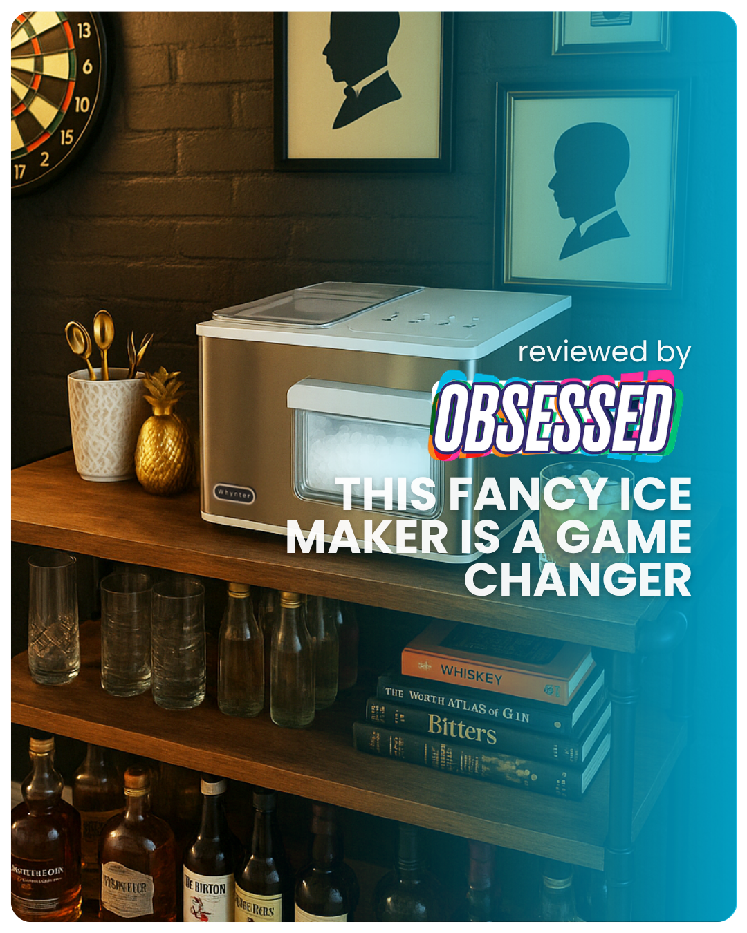 This Fancy Ice Maker Is A Game Changer