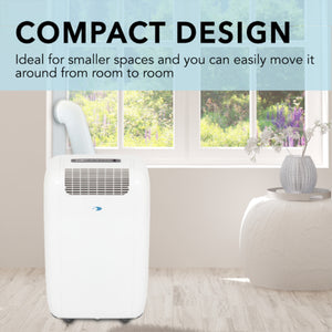 Whynter 10,000 BTU Portable Air Conditioner, Dehumidifier & Fan | ARC-101CW