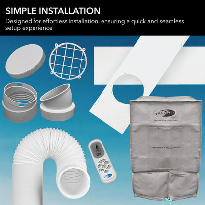 Whynter ARC-101CW Portable Air Conditioner 10,000 BTU – Dehumidifier | Cools Up to 300 sq. ft.