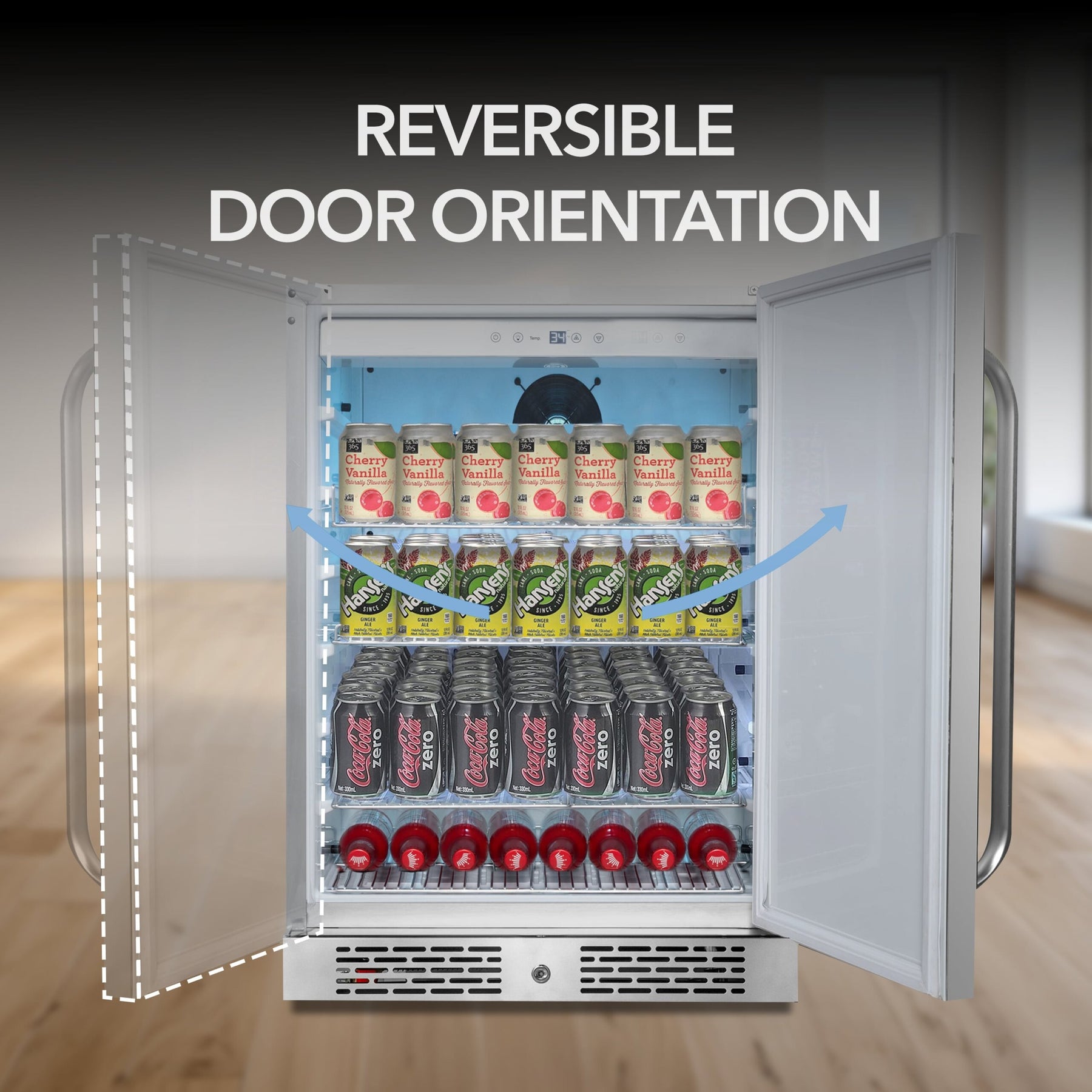 Whynter 24-Inch Outdoor Beverage Fridge | BOR-53024-SSW