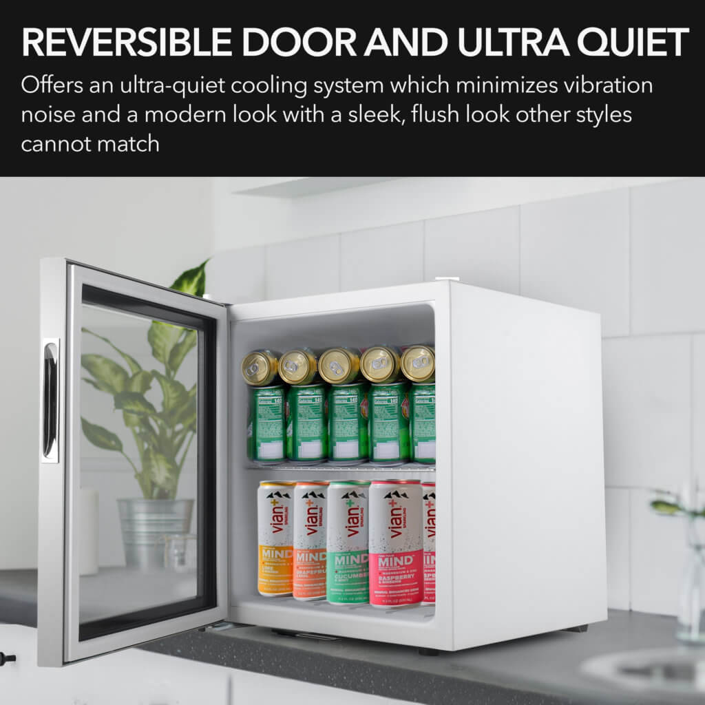 Whynter 68-Can Beverage Fridge with Lock | BR-062WS