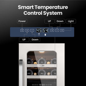 Whynter 29-Bottle Dual Zone Wine Fridge | BSR-029DW