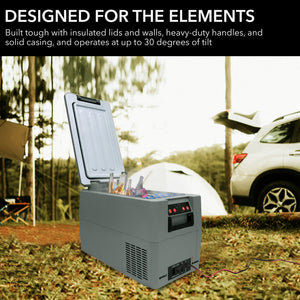 Whynter 34 Qt Portable Fridge/Freezer, 12V | FMC-350XP