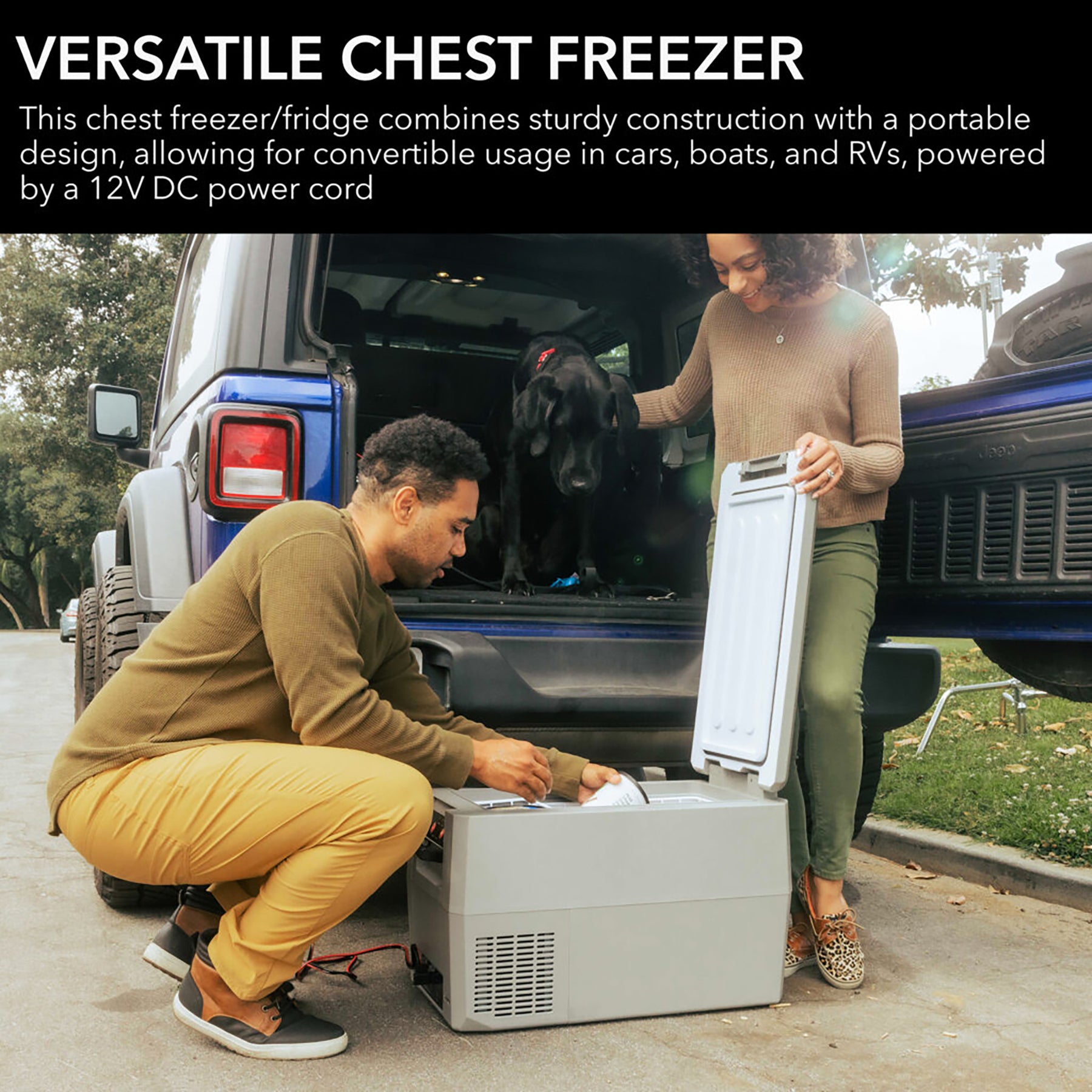 Whynter 34 Qt Portable Fridge/Freezer, 12V | FMC-350XP