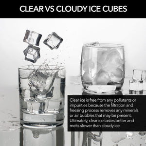 Whynter 80 Lb Built-In Clear Ice Maker | UIM-502SS
