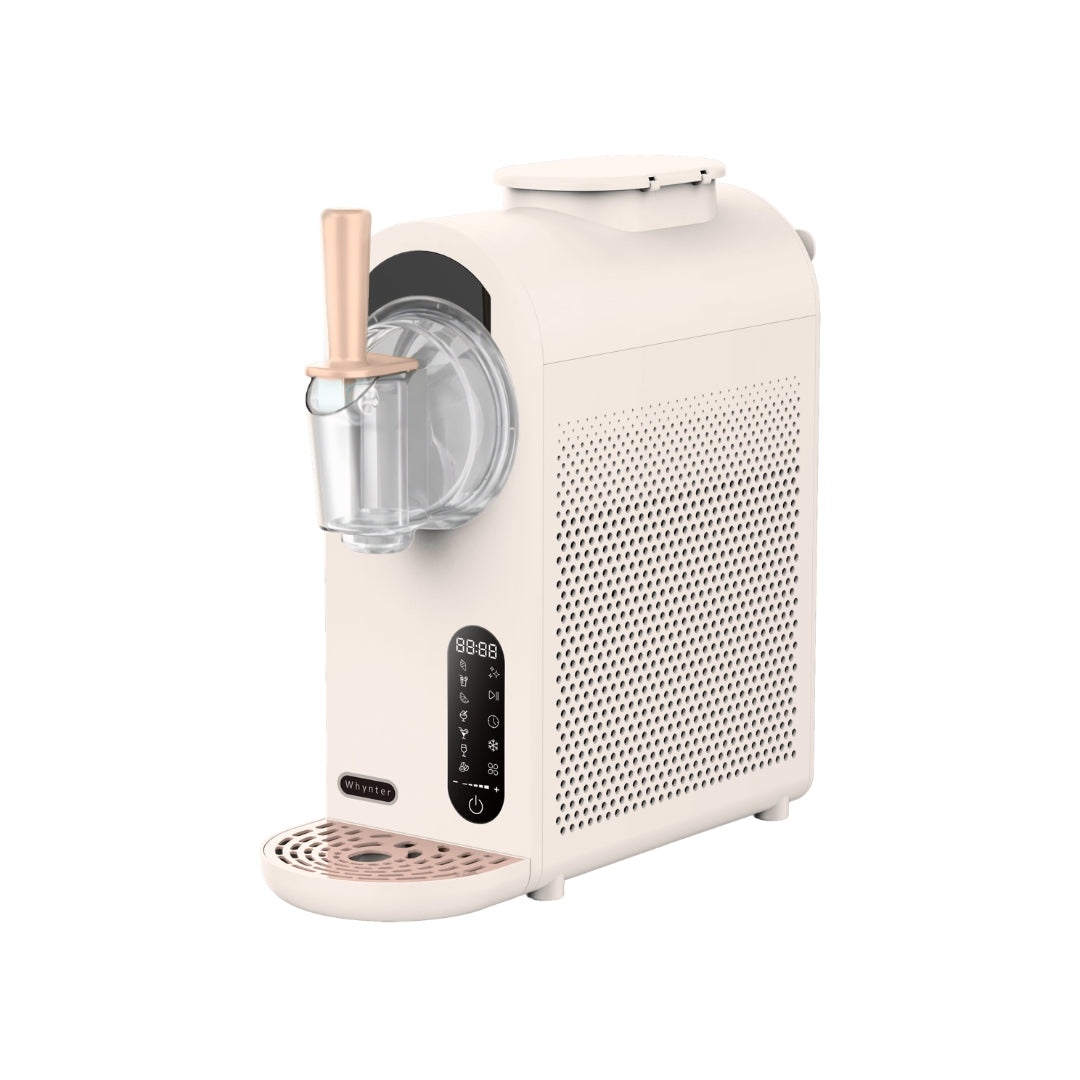 Whynter ICS-167GW 7-in-1 Soft Serve Ice Cream & Slushy Maker | 1.6 Qt Built-in Compressor, 5 Firmness Levels, Touch Control