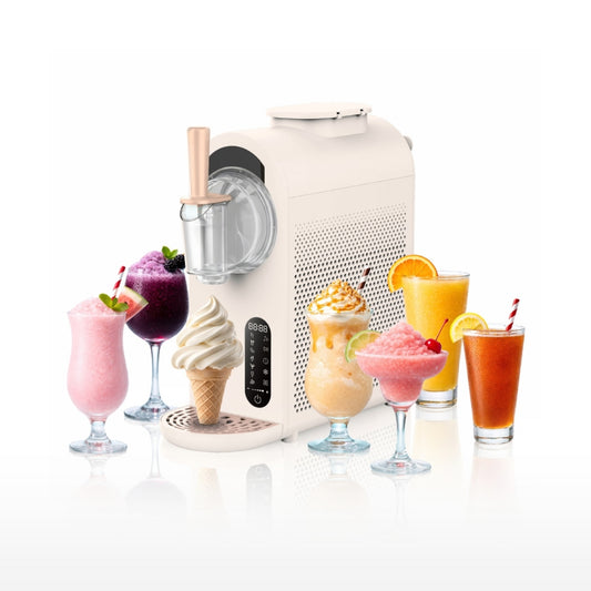 Whynter ICS-167GW 7-in-1 Soft Serve Ice Cream & Slushy Maker | 1.6 Qt Built-in Compressor, 5 Firmness Levels, Touch Control