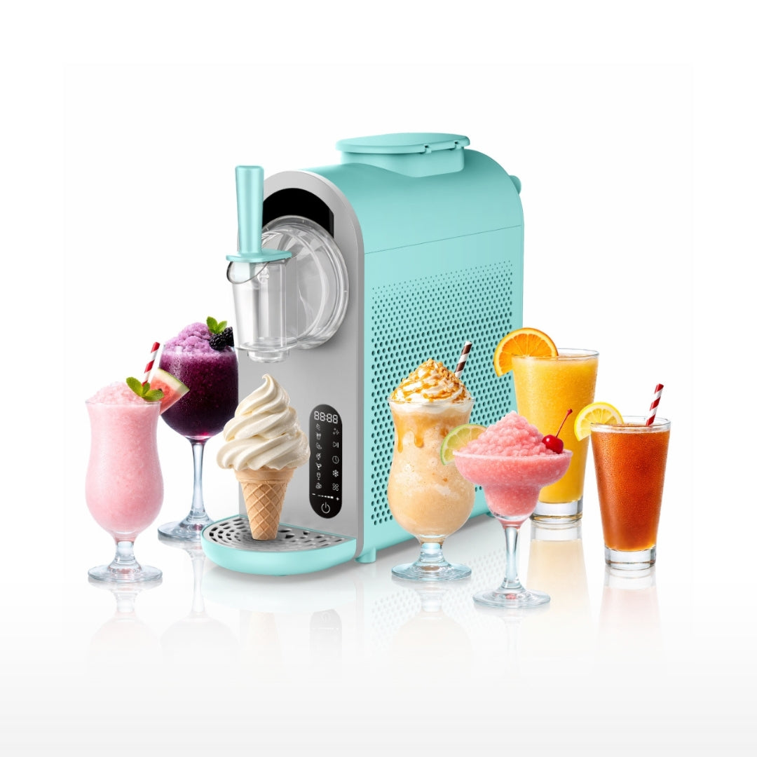 Whynter 7-in-1 Soft Serve Ice Cream Maker & Slushy Machine with Built-In Compressor | ICS-167TB